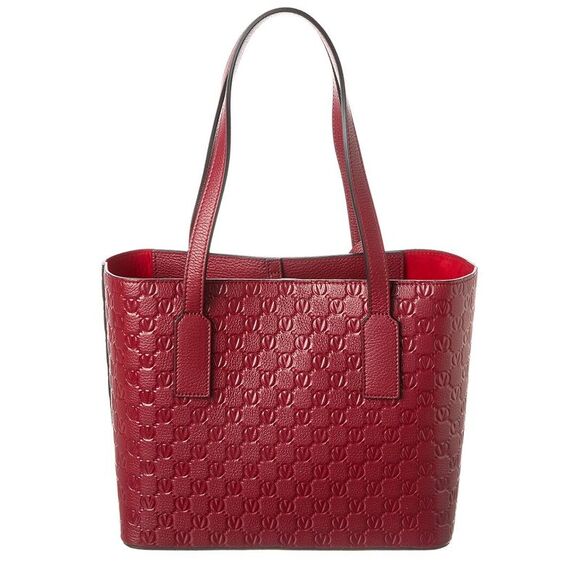 Valentino by Mario Valentino Prince Medallion Leather Tote - Picture 2 of 4